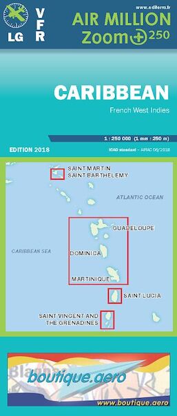 Caribbean; French West Indies 2018 VFR Caribbean