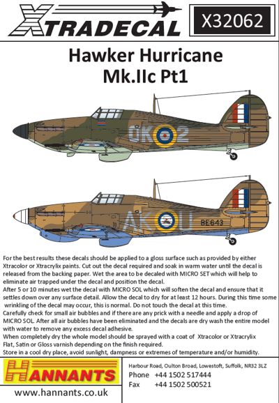Hawker Hurricane MKIIc part 1 x32062