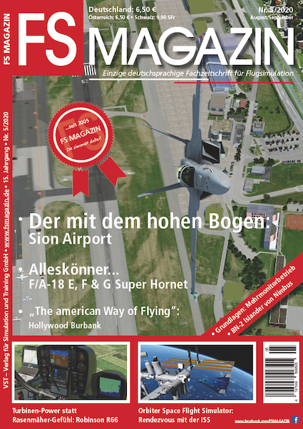 FS Magazin: Fachzeitschrift für Flugsimulation nr. 4/2020 August/September 2020 419704850650505