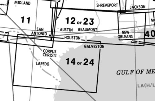 Low Altitude Enroute Chart USA US(LO)23/24