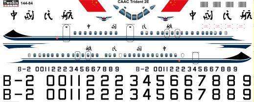 HS121 Trident 2 (CAAC) 144-84