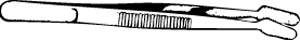 Stamp Point Decal Tweezer SQ10304