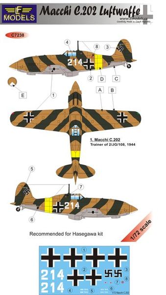 Macchi c202 (Luftwaffe) c7238