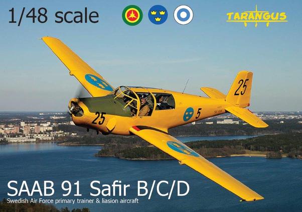 Saab 91B/C/D Safir TA4804