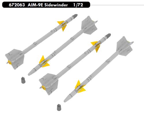 AIM9E Sidewinder (4x) E672063
