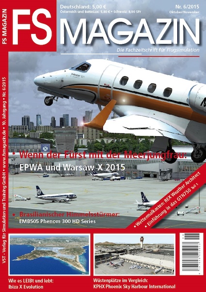 FS Magazin: Fachzeitschrift für Flugsimulation nr. 6/2015 Oktober/November 419704850500306-2015
