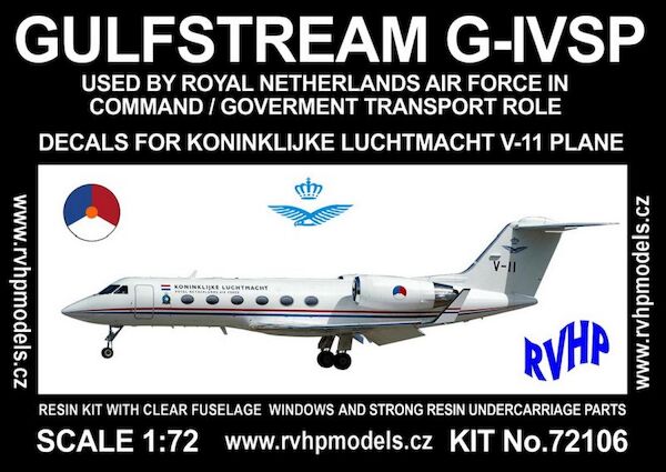 Gulfstream G-IVSP (RNethAF) (SMALL RESTOCK!) RVH72106
