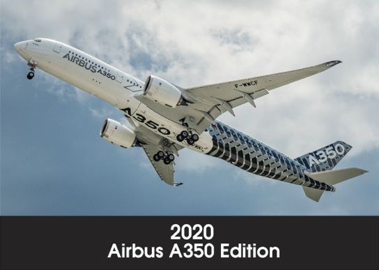 YourAviation Airbus A350 Edition 2020 Calendar YA-CAL-3-002
