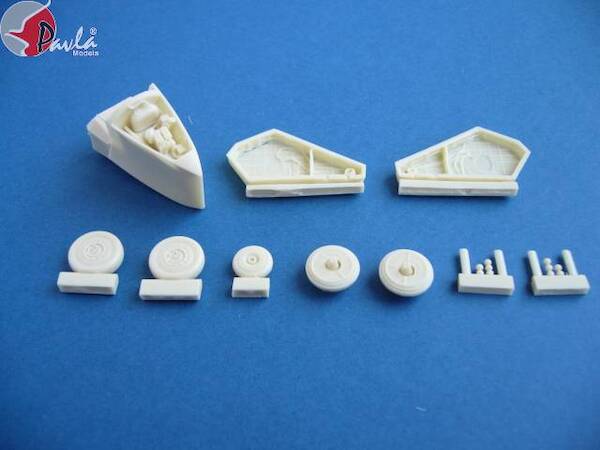 MiG19 Detail set Undercarriage (Trumpeter) 4806