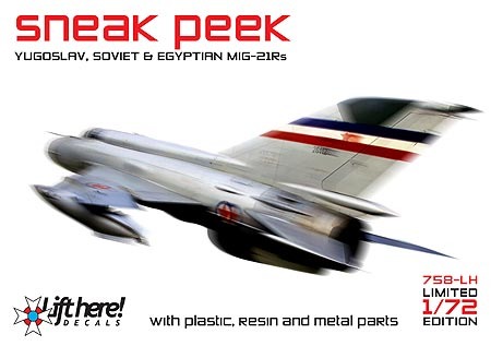 Sneak peak, Mikoyan MiG21R Photo Fishbed (LAST STOCK) 758LH