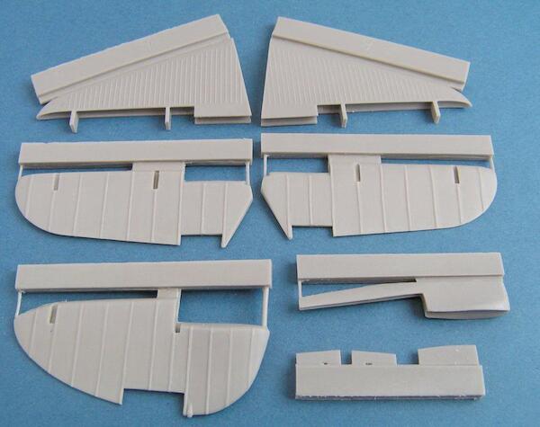 Douglas TBD Devastator, correct tailplane, elevators and rudder (Great Wall Hobbies) U4849