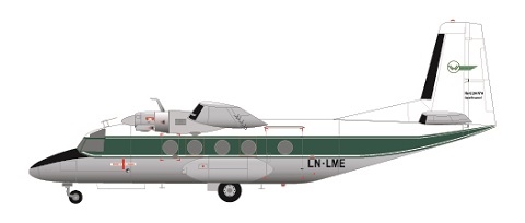 MH.260 Super Broussard (Wideroe) FR14112