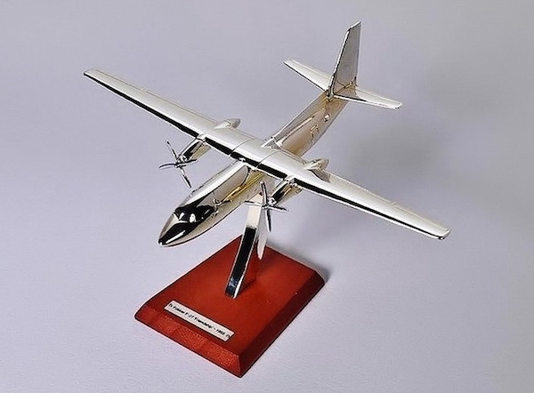 Atlas Editions Silver Classics 1 200 #7504006 1955 Fokker F-27 Friendship BNISB for sale online 