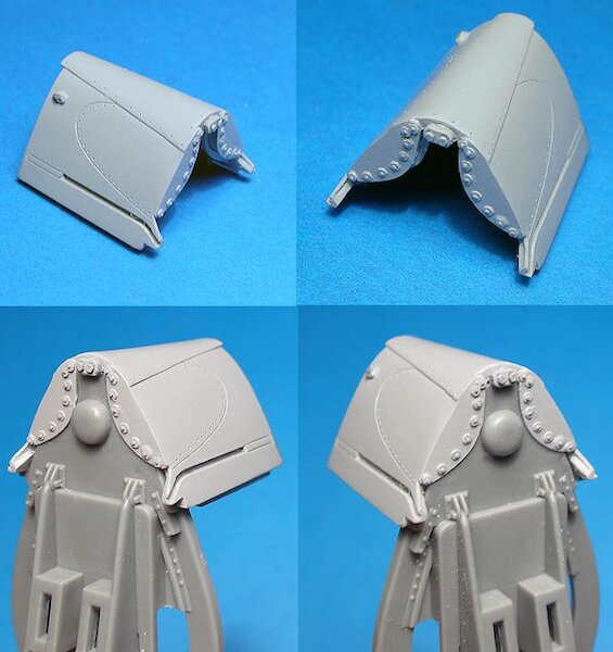 Reinforced Birdcage F4U-1 Corsair Turtle deck (Tamiya) VDS48098