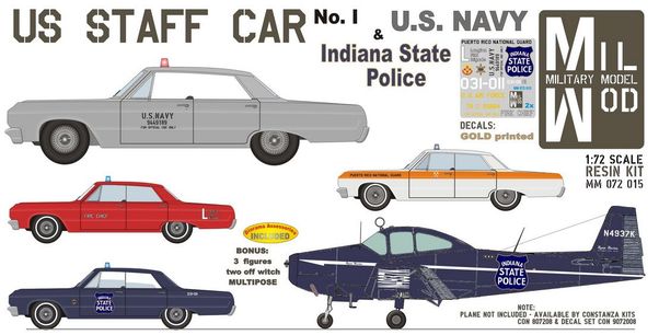 US Staff Car No1 (Chevy Impala '64) MM072-015