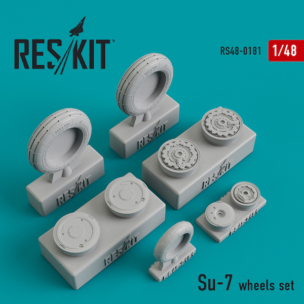 Sukhoi Su7 Fitter Wheel set RS48-0181