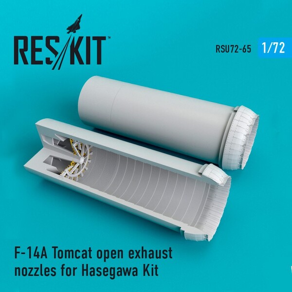 F14A Tomcat Open Exhaust Nozzles upgrade set (Hasegawa) RSU72-0065