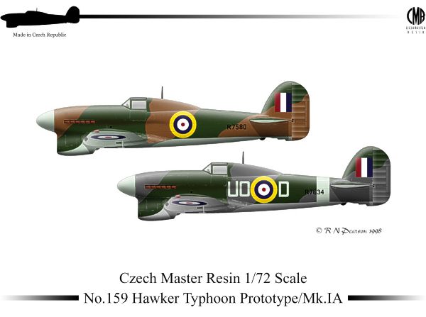 Hawker Typhoon Prototype / MK1a 159