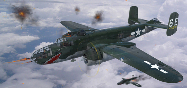 North American B25J Mitchell Glassnose 01E01