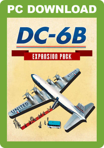 DC-6B - Legends of Flight Expansion Pack (download version FSX) J3F000086-D