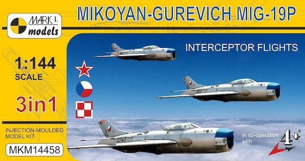 MiG19P Farmer C (Interceptor flight' (Poland, Russia, Czechoslovakia) 3 kist included! MKM14458