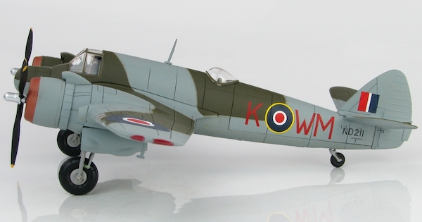 Bristol Beaufighter Mk.VIF RAF, Sqn Ldr M.J. Mansfeld and Flg Off S. Janacek, ND 211, WM-K, No. 68 Sqn., Fairwood Common Airfield, May 1944 HA2317