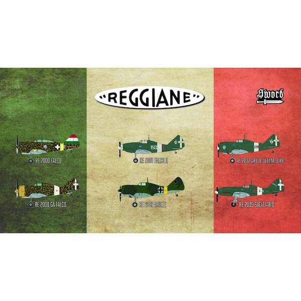 Reggiane Fighters (Contains 6 kits) SW72110