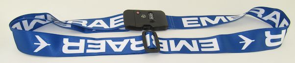 Luggage strap with TSA lock - EMBRAER LUG-EMB