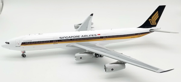 Airbus A340-313 Singapore Airlines 9V-SJG With Stand WB-A340-005