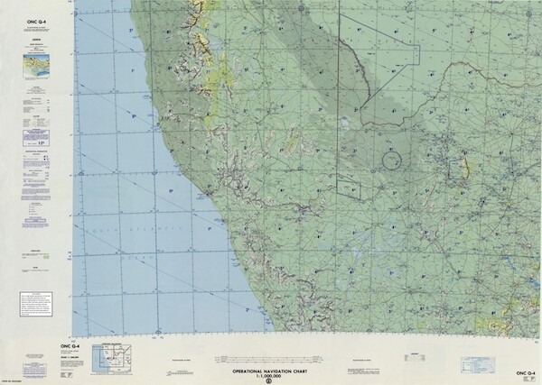 ONC Q-4: Available: Operational Navigation Chart for Botswana, Namibia, South Africa. Available ! additional charts available within five working days. E-mail your requirements.  ONC Q-4