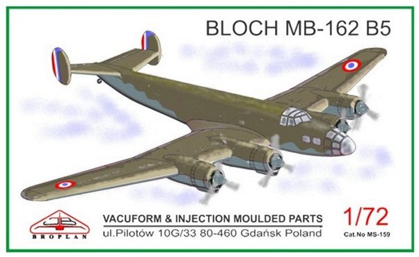 Bloch MB162 B5 (French markings) MS-159