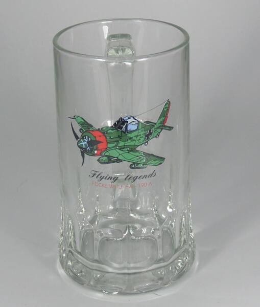 Beerglass (0,5l) Flying Legends Focke Wulf FW190 KL02