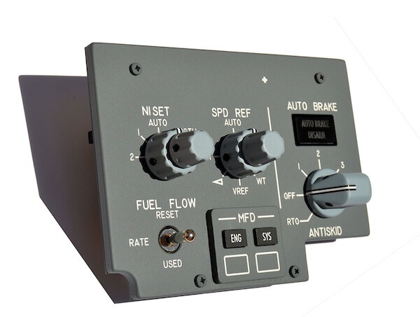 B737 Autobrakes panel, IDC version (Backlite power: 2,4 to 2,9 volts) 5T15