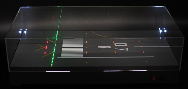 Airport GSE Sets (Runway Display Case with LED
