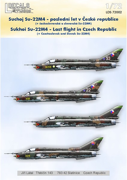 Suchoi Su22M4 in Czechoslovak, Czech and Slovak Service LDS48002