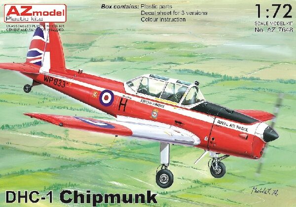 DHC1 Chipmunk (Including Belgian AF)  AZ7650