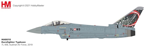Eurofighter EF-2000 Typhoon 7L-WB, Austrian Air Force, 2019 HA6610