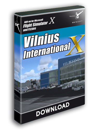 Vilnius International X ( Download version FS2004, FSX) 11397-D9