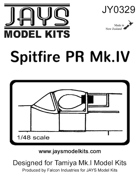 Spitfire PR MKIV canopy (2x) jy0329