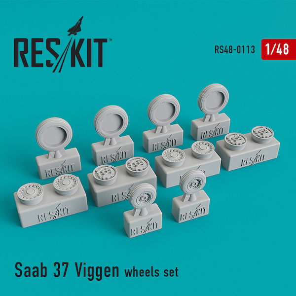 Saab 37 Viggen Wheel set RS48-0113