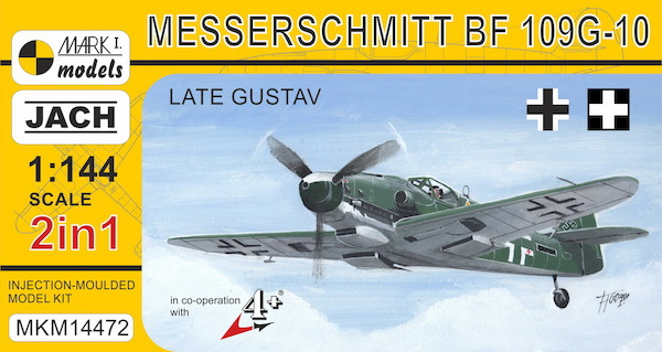 Messerschmitt Bf109G-10 'Late Gustav'(2 kits included) MKM14472