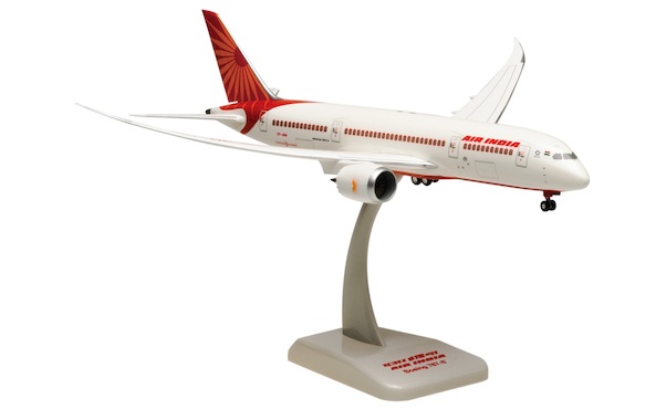 Boeing 787-8 Dreamliner Air India VT-ANA with stand and gears HG0960