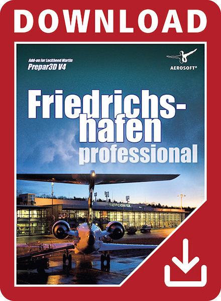German Airports - Friedrichshafen professional (Download version) 14166-D