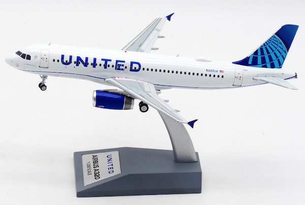 INFLIGHT 200 IF320UA0120 1/200 UNITED AIRLINES A320-200 REG N449UA WITH STAND 