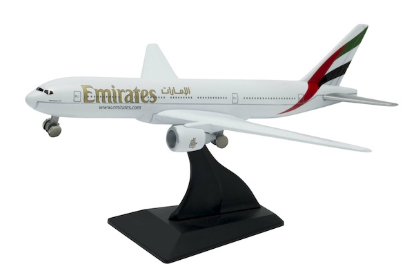 Single Plane for Airport Playset (Boeing 777 Emirates)  EM777