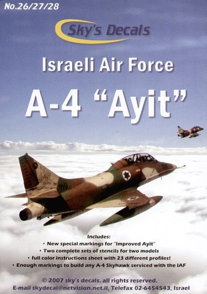 Israeli Air Force A4 Ayit Skyhawk sks32028