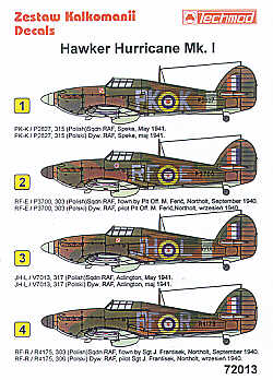 Hawker Hurricame MKI 72013