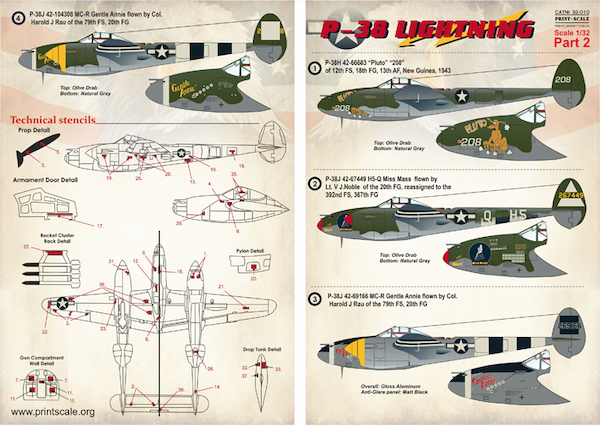 P38 Lightning Part 2 PRS32-010