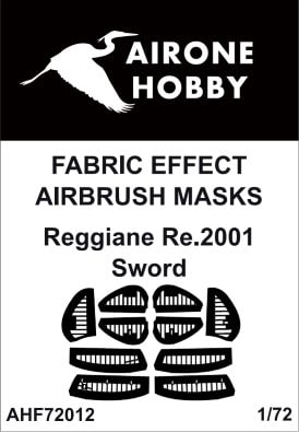 Fabric effect Airbrush masks Reggiane Re2001 (Sword)  AHF72012