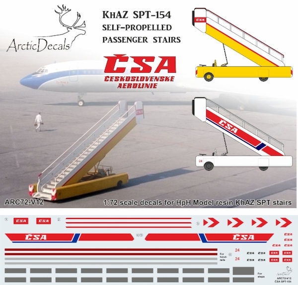 CSA markings for KHAZ SPT-154 Self propelled Passenger stairs (HPH) ARC72-V12